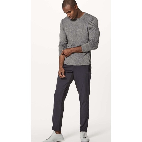 lululemon athletica Other - Lululemon Pants Men Medium Black Great Wall Performance Jogger Stretch Travel